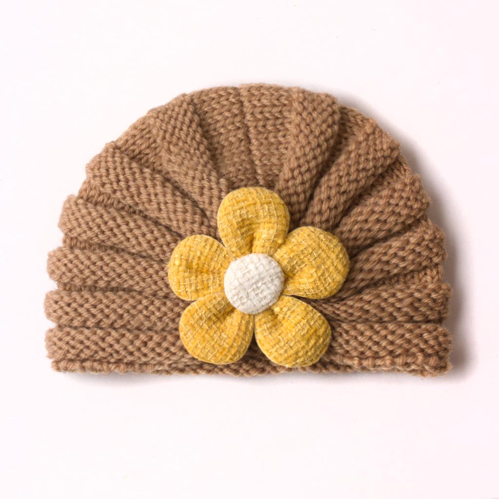 Autumn/Winter Knitted Baby Hat: Warm, Windproof & Comfortable Woolen Cap for Kids