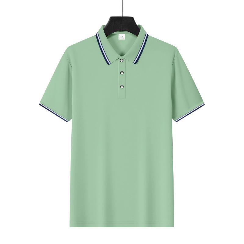MGHR Men's Fashion Casual Summer Spring Short Sleeve POLO Neck Blouses & Shirts