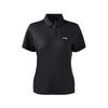 Li-Ning Modisches Atmungsaktives Poloshirt Bequeme Sport-Langhosen Lässiges Set Damen-Sets Schwarz W518-2+V820-1