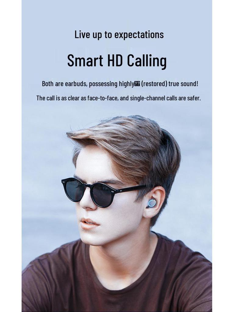 New F9 Bluetooth 5.0 Dual Earbuds with TWS, Battery Display, and Charging Case