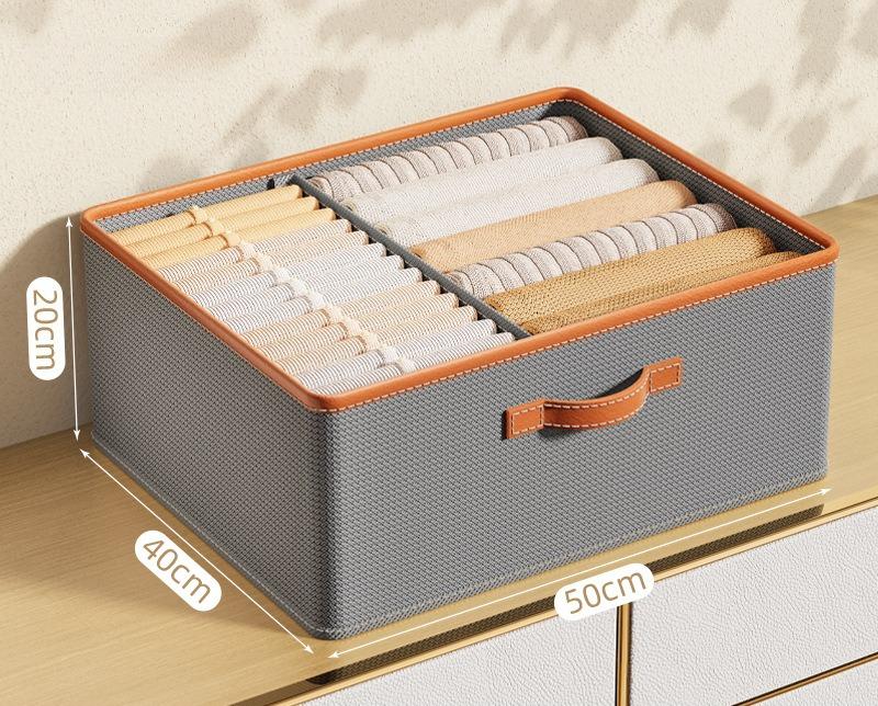 

Утолщенный органайзер для одежды, брюки, шкафы для хранения свитеров, ящики, органайзер, ящик для хранения джинсов, шкаф, органайзеры для хранения одежды серый