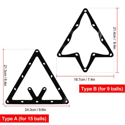 6 Stück Magic Ball Rack Halter Billard Ball Rack