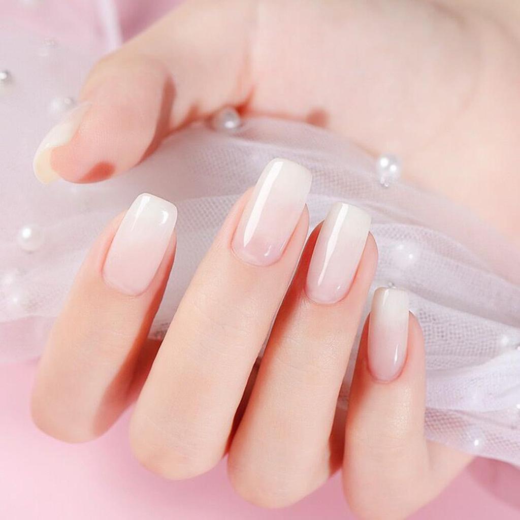 Translucent Nude Nail Art Gel Polish Set