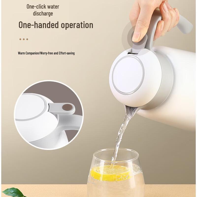 TOMIC Double-Layer Stainless Steel Insulated Kettle