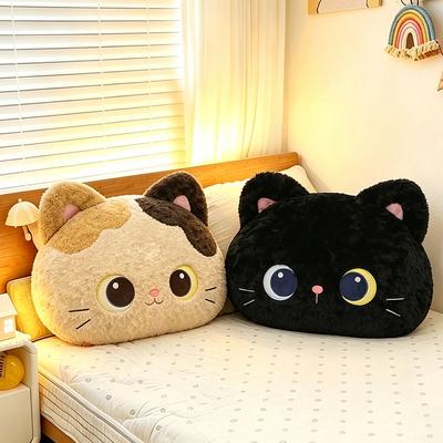 Cute Cat Pillow Plush Toy Cat Pillow Pillow Girl Doll Bedside Cushion Birthday Gift