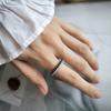 Серебряное кольцо с натуральным сапфиром, фианитами, вес изделия 2,36 гр (2202677)