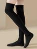 Women New Winter Warm Long Socks Thick Thermal Knee High Overknee Breathable Harajuku Jk Long Overknee Calf Socks
