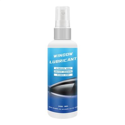 Silicone Lubricant for Windows 100ml Car Window Rubber Strip Softening Maintenance Multi Purposes Silicone Spray To Lift Freely