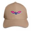 Bisexual Pride Bat Baseball Cap Black Visor New In The Hat Cute Womens Hats For The Sun Unisexs