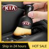 2026 Adesivo per Auto Caldo 1/2 Pezzi Emblema Auto Pulizia Spazzola Morbida Rimuovi Polvere Strumento Accessori Per KIA Rio Ceed Sportage Sorento k2 k3