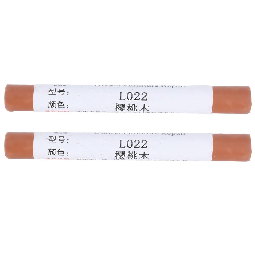 2pcs Furniture Paint Floor Repair Crayon Scratch Patch Paint Pen Wood Composite Repairing Material