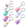 Cartoon Key Ring Pendant Mini Size 10 Staples Binding Tools Mini Stapler Stapler Key Chain Stapler