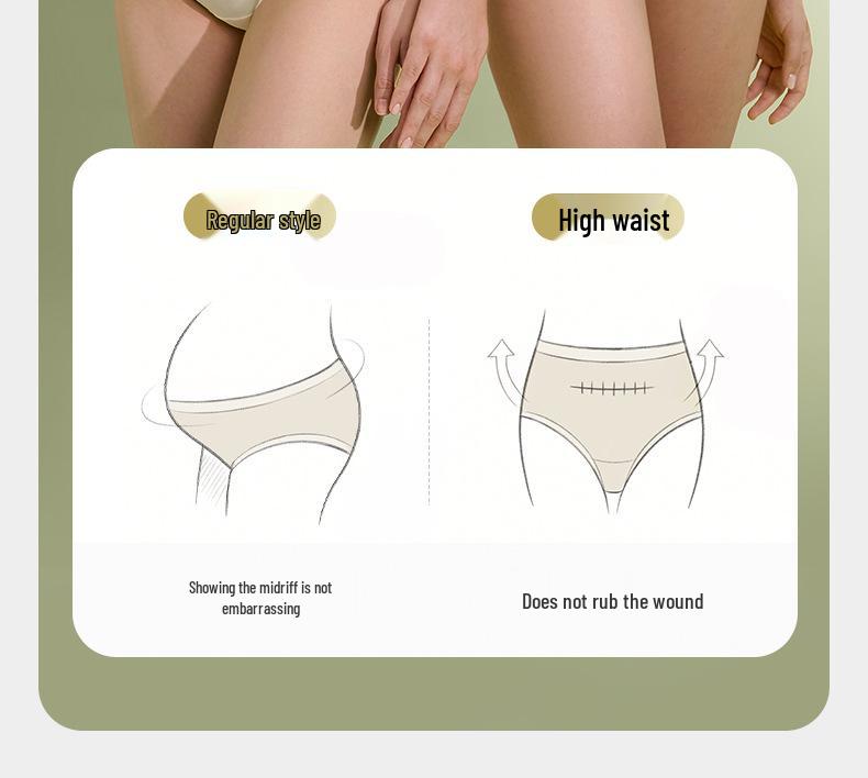 Camellia Women's Postpartum Disposable Underwear - Medical Grade, Wash-Free for Travel, Business, and Daily Use