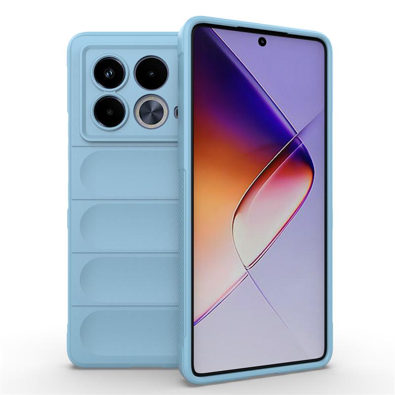 For Infinix Note 40 5G Case X6852 Infinix Note 40 5G Cover Shockproof Anti-fingerprint TPU Phone Back Cover Infinix Note 40 5G