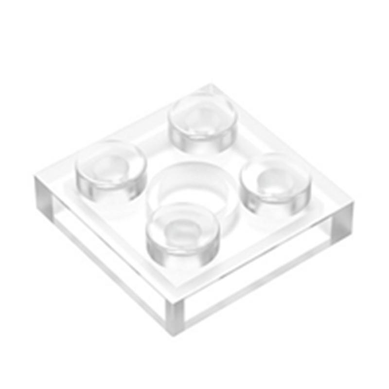 80pcs Plate 2x2 Dots Muilt-Colored Compatible with 3022 94148 Self-Locking Bricks Building Blocks Toys Accessories