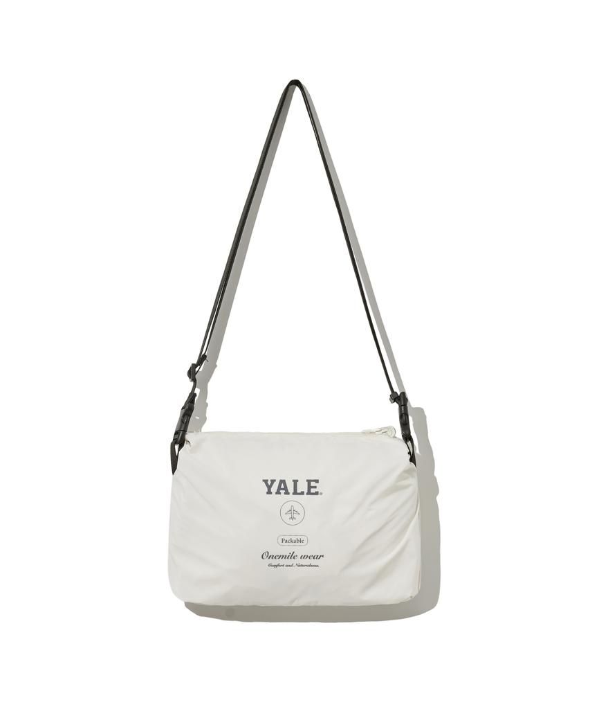 Yale Embroidery Dan Lightweight Packable Windbreaker_Cream