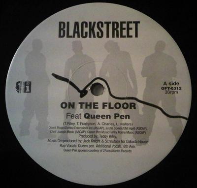 12inch Record BLACKSTREET - On The Floor / Can You Feel Me OFT0312 Interscope Reco 1999 US Rap & Hip-Hop/R&B Used