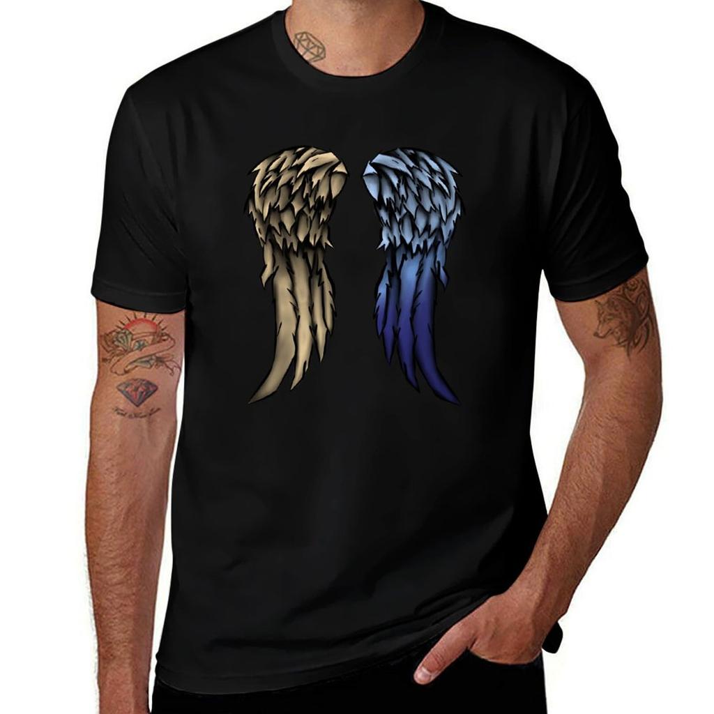 Daryl Dixon Wings (season 10) T-Shirt Summer Holiday Casual Tee