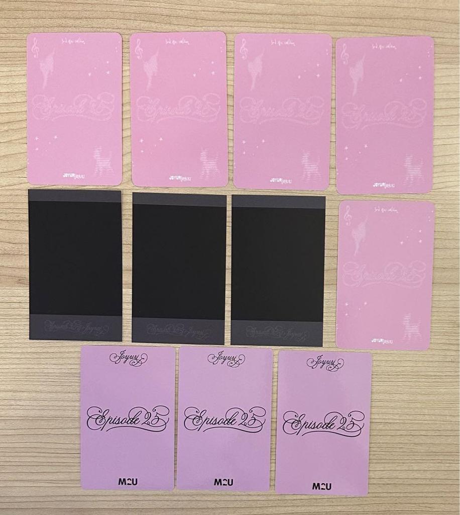 [USED] JO YURI Album Yonton Trading Cards All Types