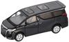 Gaincorp Products 1/64 Scale 2019 Toyota Alphard, Black Metallic, Right-Hand Drive, Finished Model, KS004-18