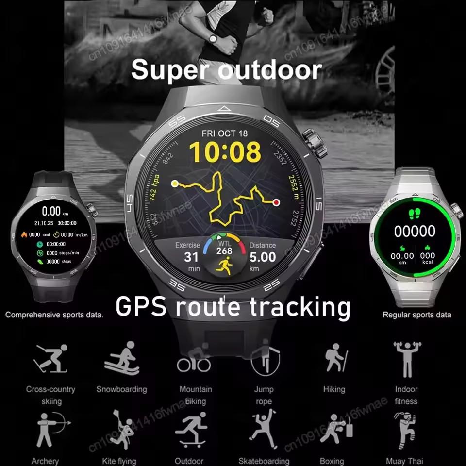 Neue Watch 5 Smartwatch 5 Pro Herren HD AMOLED Bildschirm GPS Herzfrequenz Bluetooth Anruf IP68 Wasserdicht Mann Smartwatch Weihnachtsgeschenke