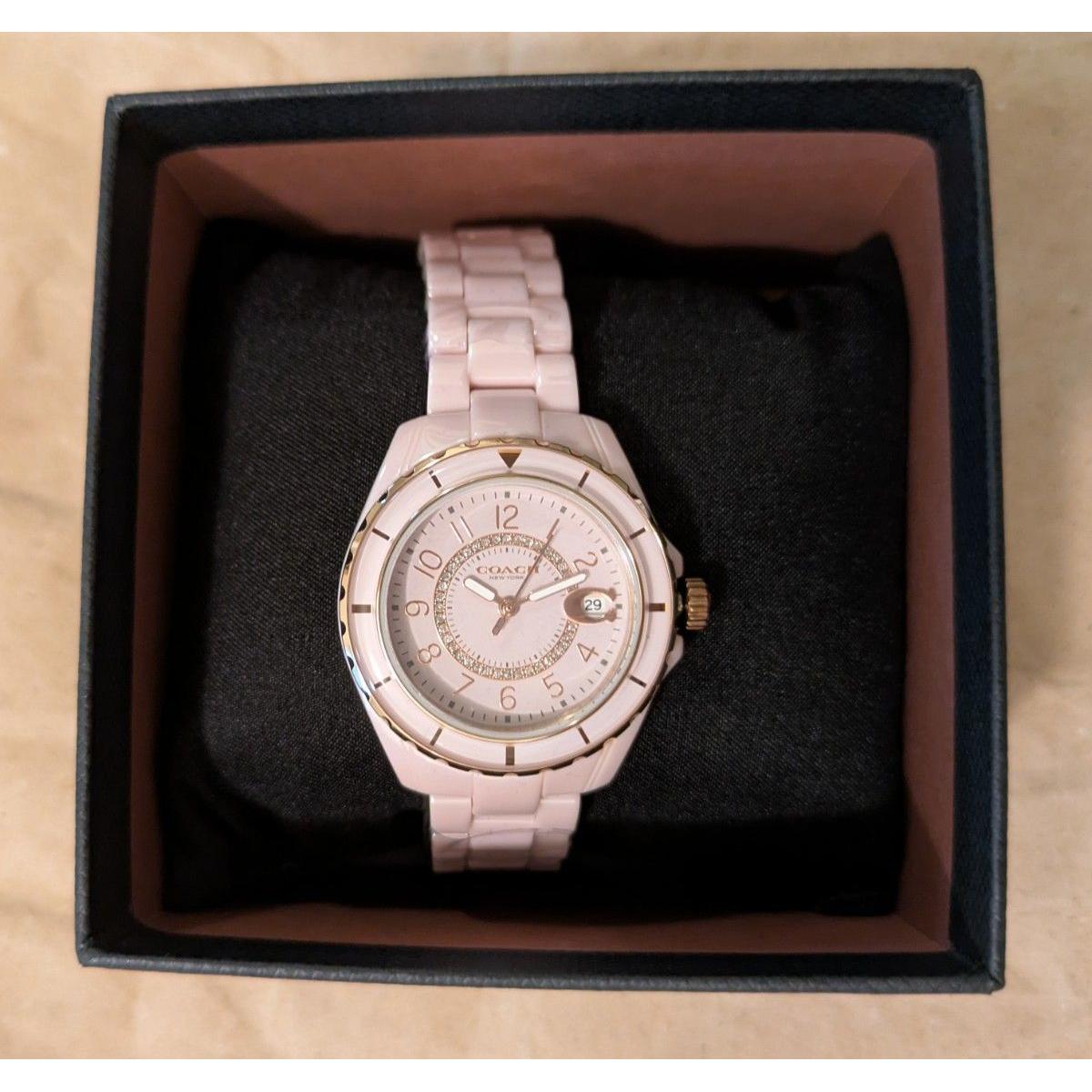 Подержанные женские часы Coach COACH PRESTON розовые Preston