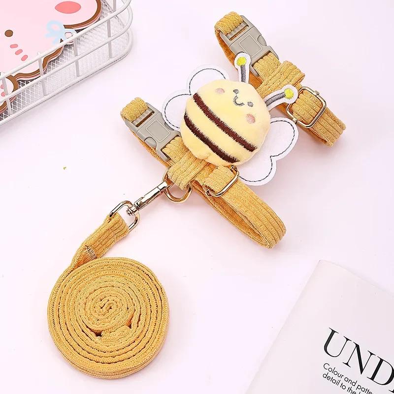 Haustier Hundehalsband Katzen Geschirr Weste Riemen Hunde Geeignet Weich Einstellbar Verlust Prävention Gehen Im Freien Welpen Zubehör Hause