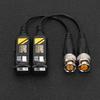 2 Pair Male Twisted Pair Transmitter Cable 8MP HD CVI  AHD  TVI  CVBS BNC