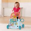 Baby Walker Multifunction Infant Stand-To-Sit Toddler Four Wheels Trolley Kids Learning Piano Gift Anti-Rollover Toddler Toys