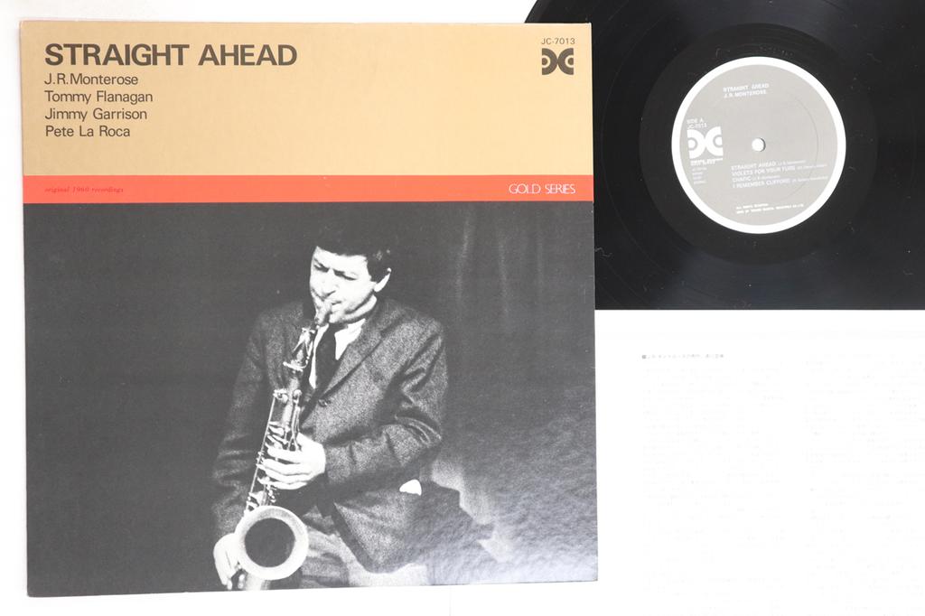 LP Record J.R. MONTEROSE - Straight Ahead JC7013 XANADU Japan Jazz Used