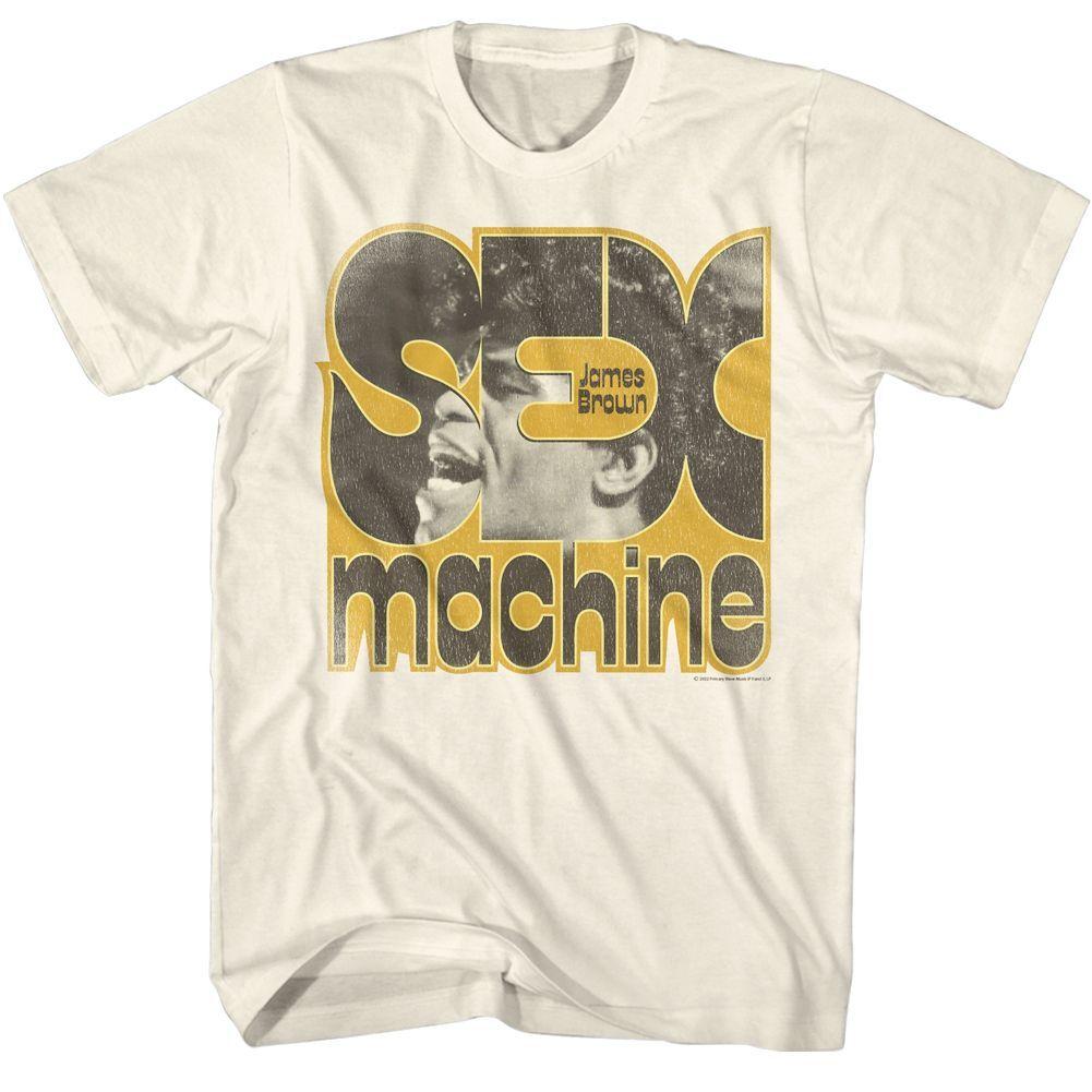 James Brown Sex Machine Natural T-Shirt Mens Womens Tees Top S