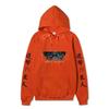 Anime Attack On Titan Levi Ackerman Hoodie, Double Sleeve Japanese Text Print Pullover Sweatshirt Long Sleeve Streetwear for Men Women