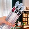 Chopsticks 1 Pair with Carry Case Reusable Non-Slip Lightweight Chinese Korean Chopsticks, 9.6 Inch long