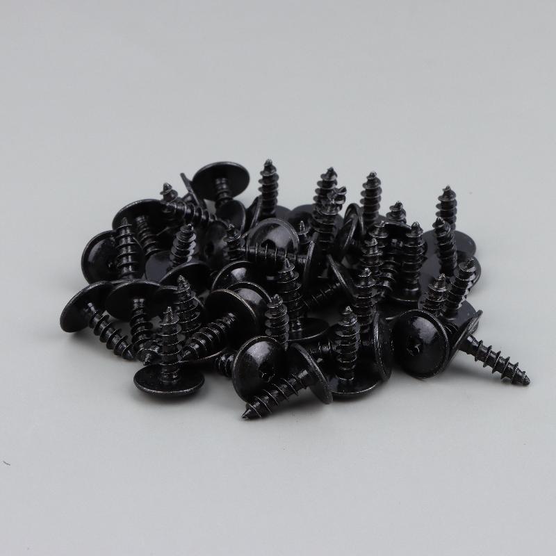 20/50Pcs Car Metal Self-Tapping Screws Engine Cover Screws Undertray Splash Guard Wheel Arch Fastener Clips Car Accessories
