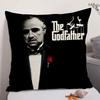 Classic Movie GGodfather Cushion Cover Natural Linen Organic Fabric DoubleSided Printing Sofa Home Decor Gift Pillow Case