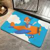 IP-BlippiS Floor Mat Bedroom Carpet, Bathroom Foot Mat, Doormat, Non-Slip Absorbent Multi-Use