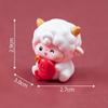 2027 Year Of The Goat Mini Resin Figurines Cute Lucky Designs For Home Desktop Decor New Year Gifts Collection