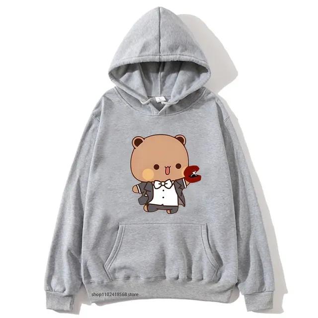 Marriage Bubu Dudu Panda Baby Bears Hoodies Women Couple Sweatshirts Kawaii Girl Boy Clothing Y2k Pullover Unisex