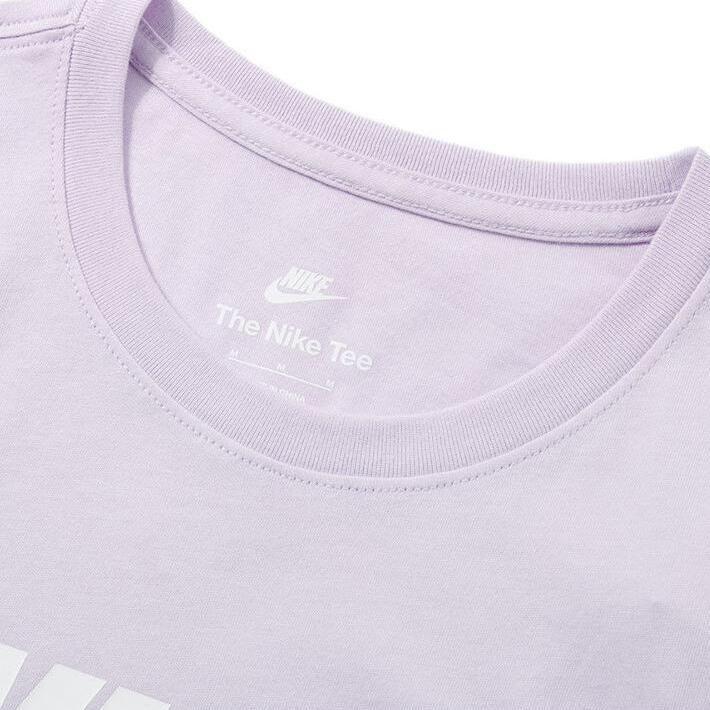 New Nike Sportswear SS24 T Shirt Women's Light Purple DX7907-545