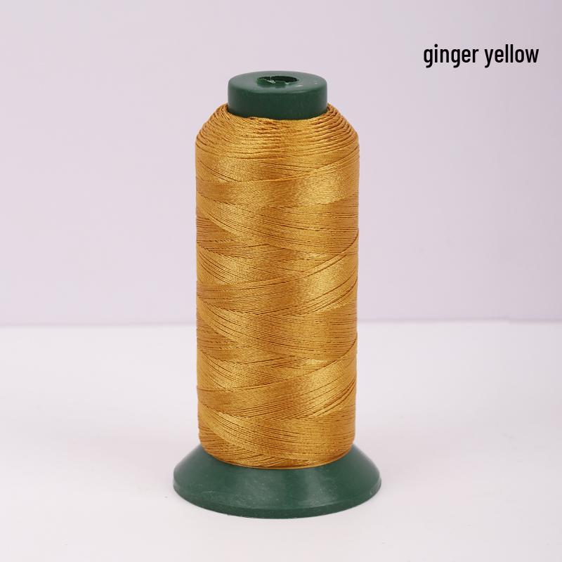 Sewing Machine Leather Thread: 210D/3 Ply High-Strength Mercersized Nylon for Handcrafts, Sofas, and Thick Fabrics