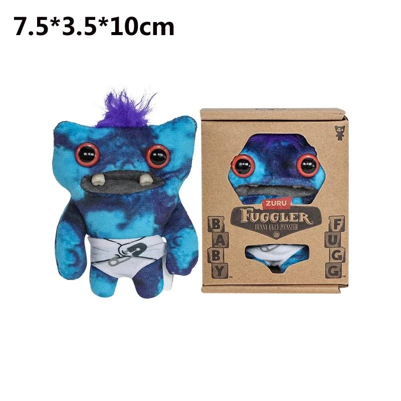 Pluszowa zabawka Fuggler Śmieszny Brzydki Potwór Fuggs Seria Dzieci Pan Igiełka Munch Wściekły Królik Szeroko Otwarty Dziwak Pluszowa Lalka Prezent Miękka Zabawka 9CM