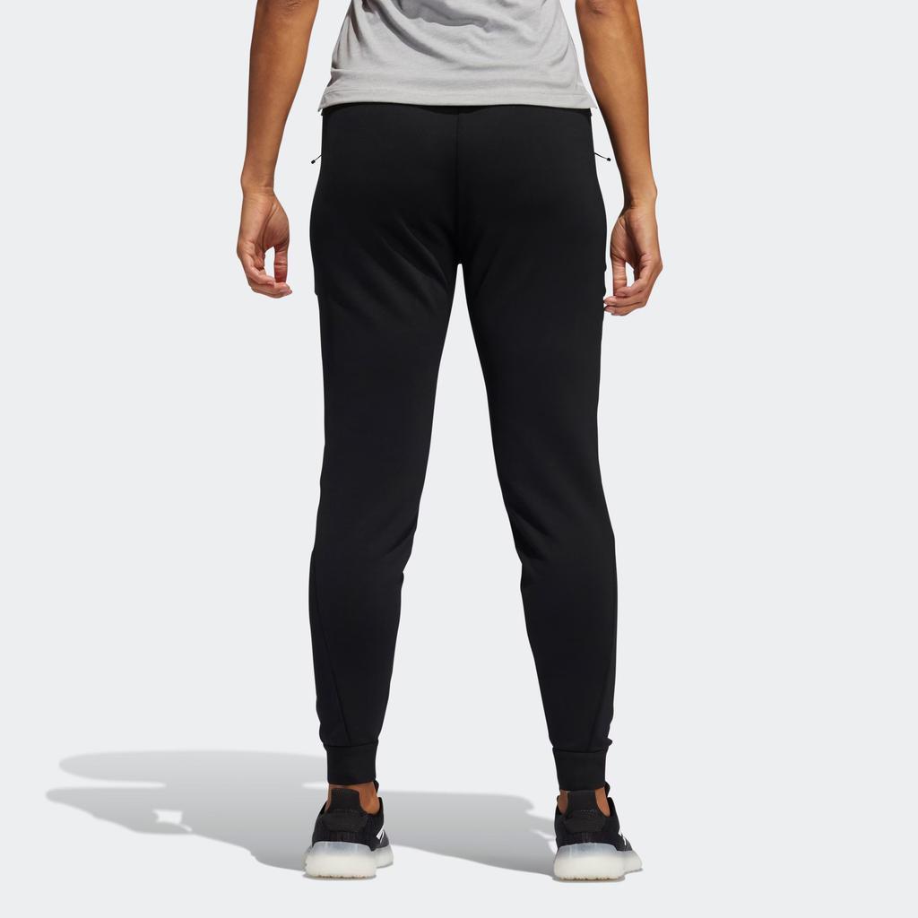 Adidas Cold.Rdy Comfortable Simple Fashion Versatile Knitted Sports Pants Women Bottoms Black FT7023