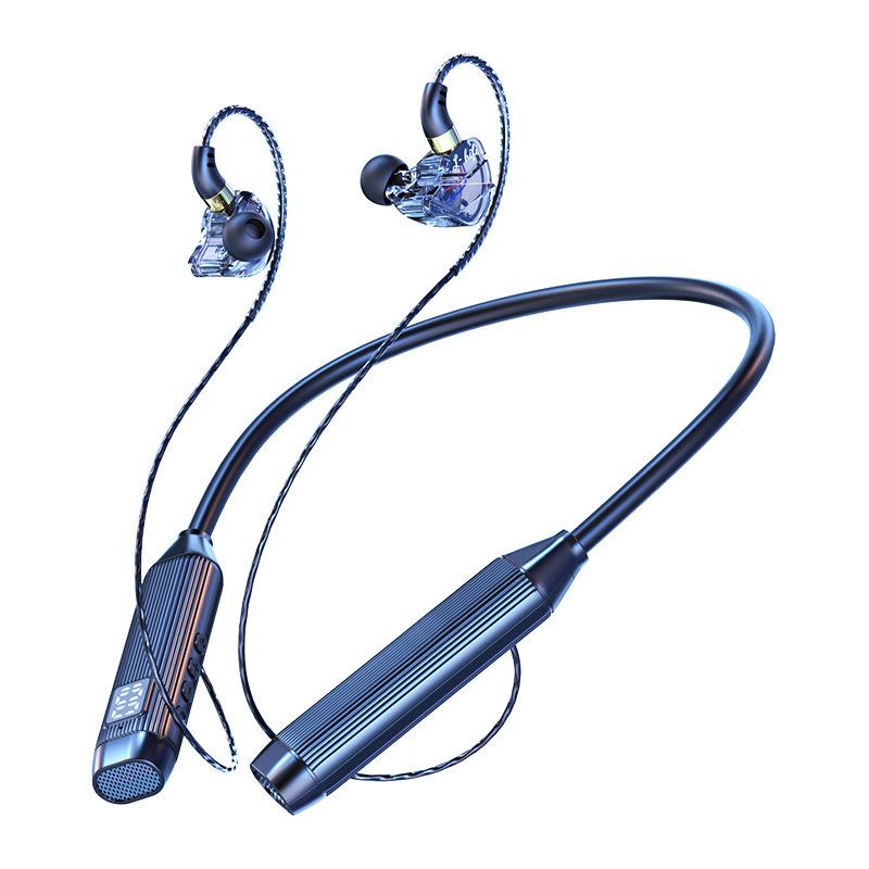 Neck Bluetooth Headset Super Long Battery Life Noise Reduction Suitable for Apple Android Wireless In-ear Sports Headset