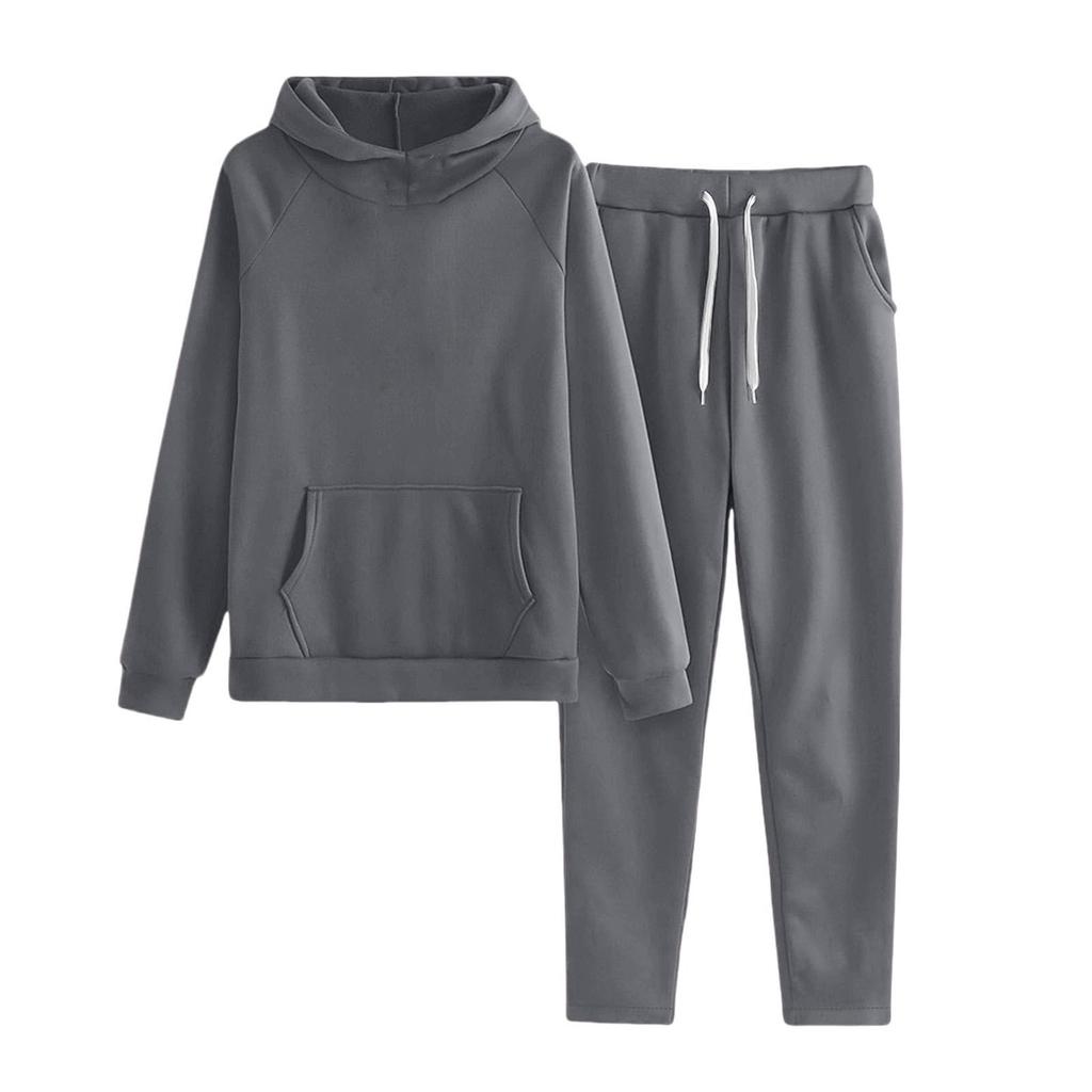Kinder -Farbe Lockeres Sweatshirt und Jogginghose Lässiges Sportbekleidungsset