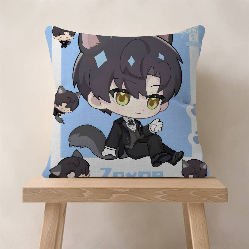 Anime Sylus Love and Deep Space Pillow Anime Pillow Sofa Bed Head Pillow Cover Cushion Cover Fashion
