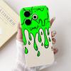 For Tecno Pova 6 Neo Pova6Neo Case Liquid Silicone Soft TPU Back Cover 2024 Fashion Phone Funda Gothic Black Night Bumper