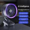 Přenosný dobíjecí ventilátor s klipem pro cirkulaci vzduchu Li Shen