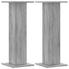 VidaXL Plant Stands 2 Pcs Sonoma Grey Engineered Wood, Flower Stand, Pot Stand, Plant Support 3307869