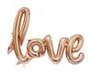 Love Wedding Aluminum Foil Balloons - Handwritten Simplified Chinese Design