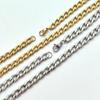 Stainless Steel Cuban Chain Necklace for Men European American Hip Hop Stainless Steel Fashion Jewelry